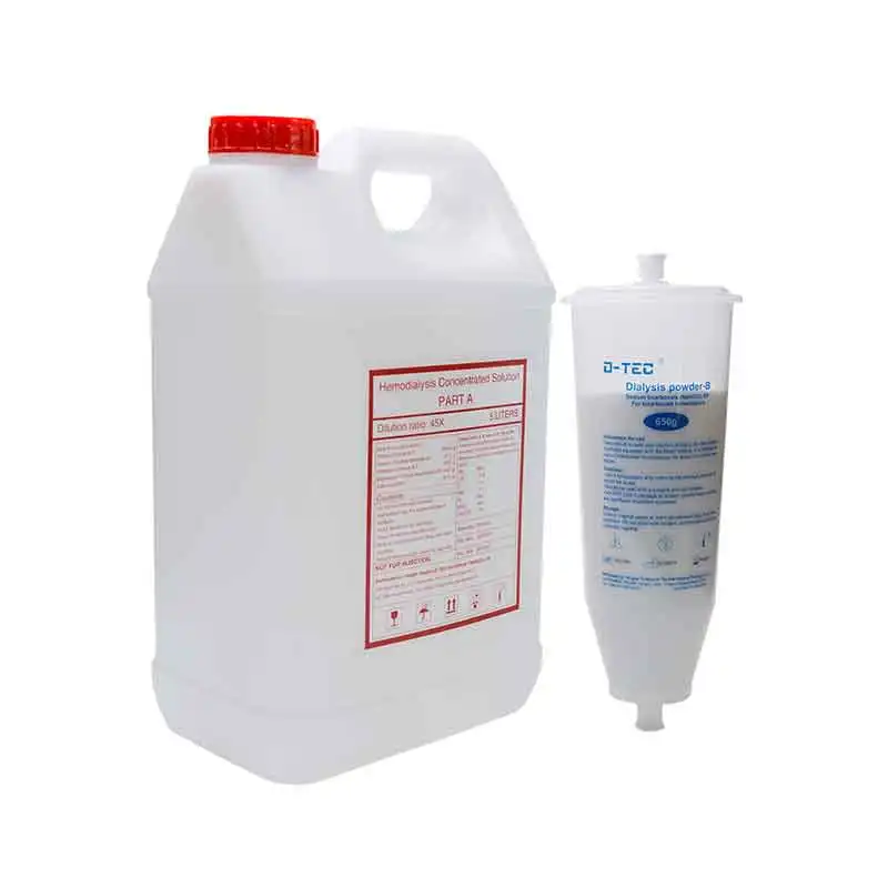 Acid Concentrate Solution and Bicarbonate Cartridge Dialysis Consumables