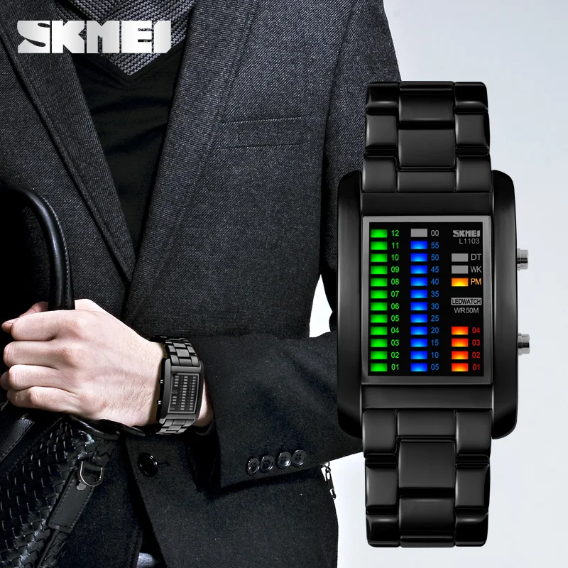 modern led watch