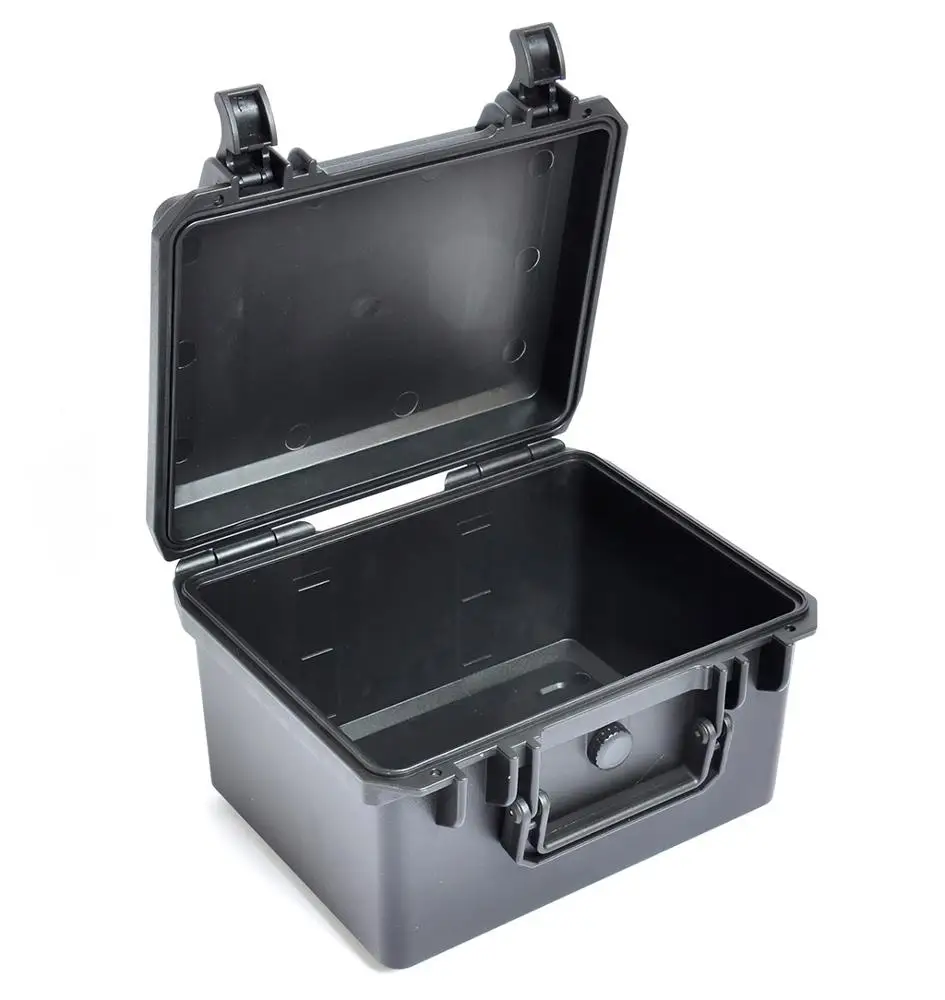 Small Plastic Toolbox Tool Case Waterproof Shockproof Tool Box With Foam Insert