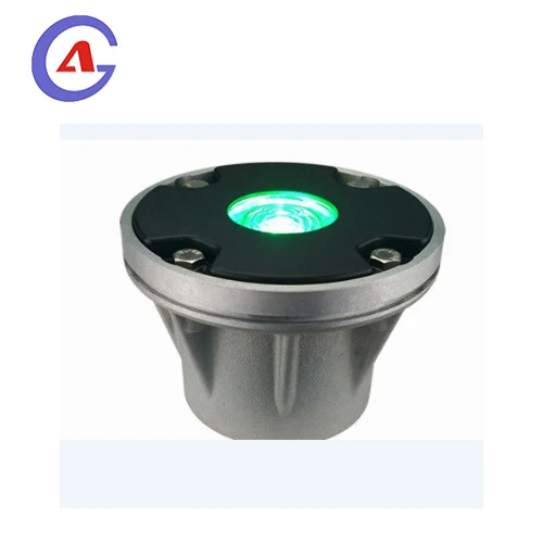 Green White Airport Inset LED Runway Helipad light IP68 LED heliport ...