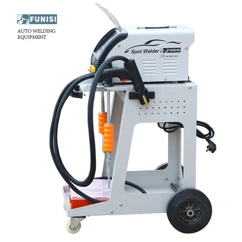FUNISI F90ES Spot Welder Machine with Dent Puller for Car Body Repair