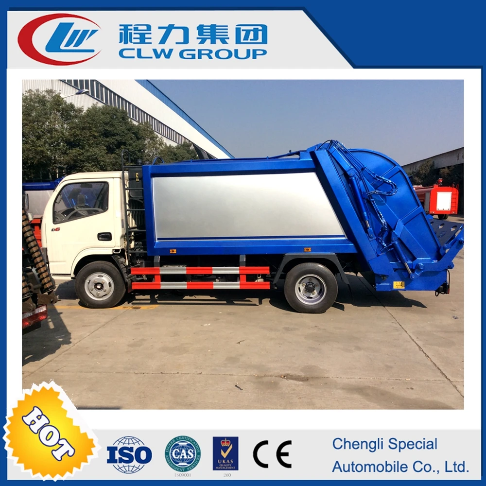 Dongfeng 8 M3 Garbage Compactor Truck for Sale