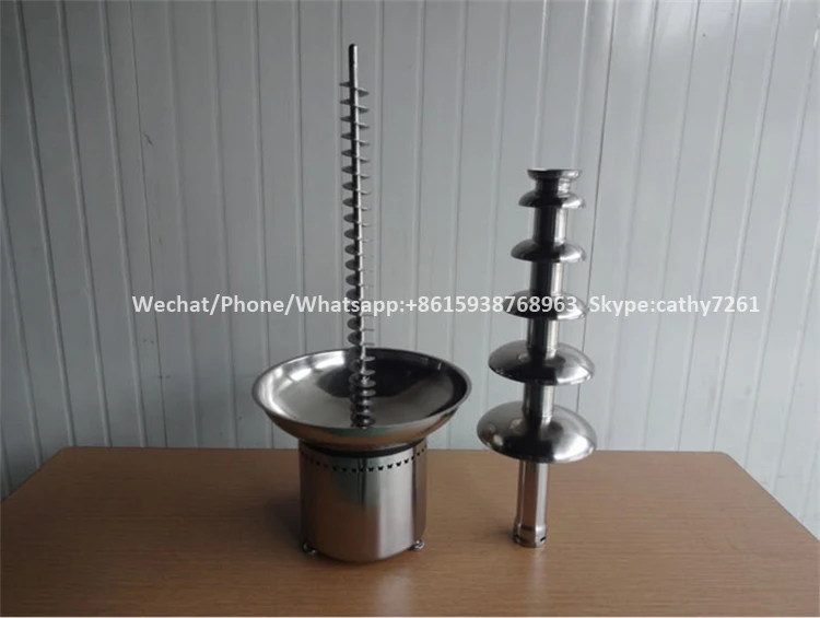 Коммерческий 4 слоя шоколадный фонтан машина для Дня всех святых