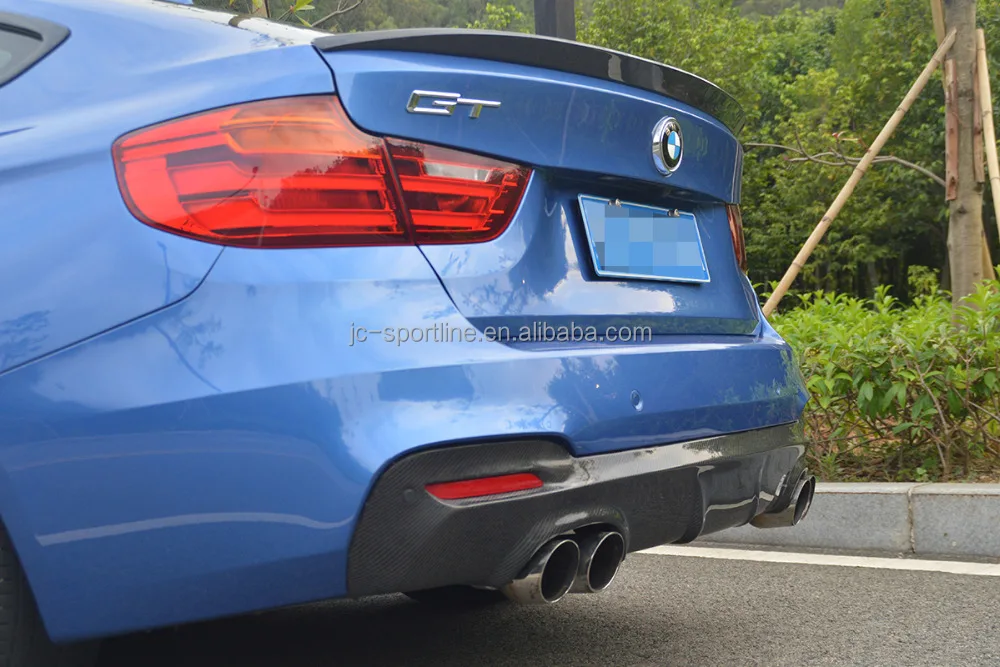 BMW F343シリーズ用F34カーボンファイバーリアバンパー