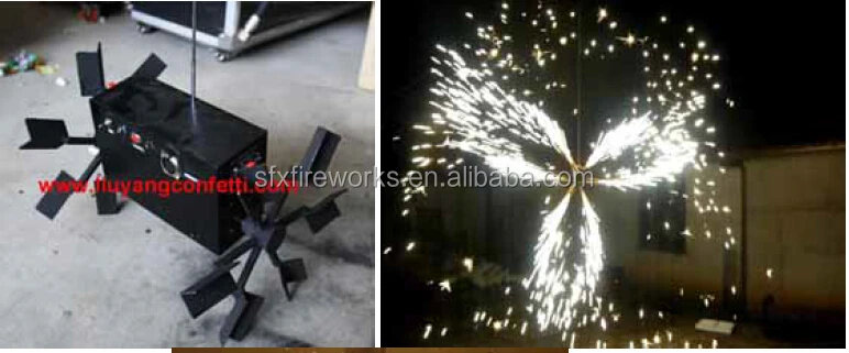 Factory Price Remote Control Double Electric Windmill AA Battery for Fireworks Party Decoration
