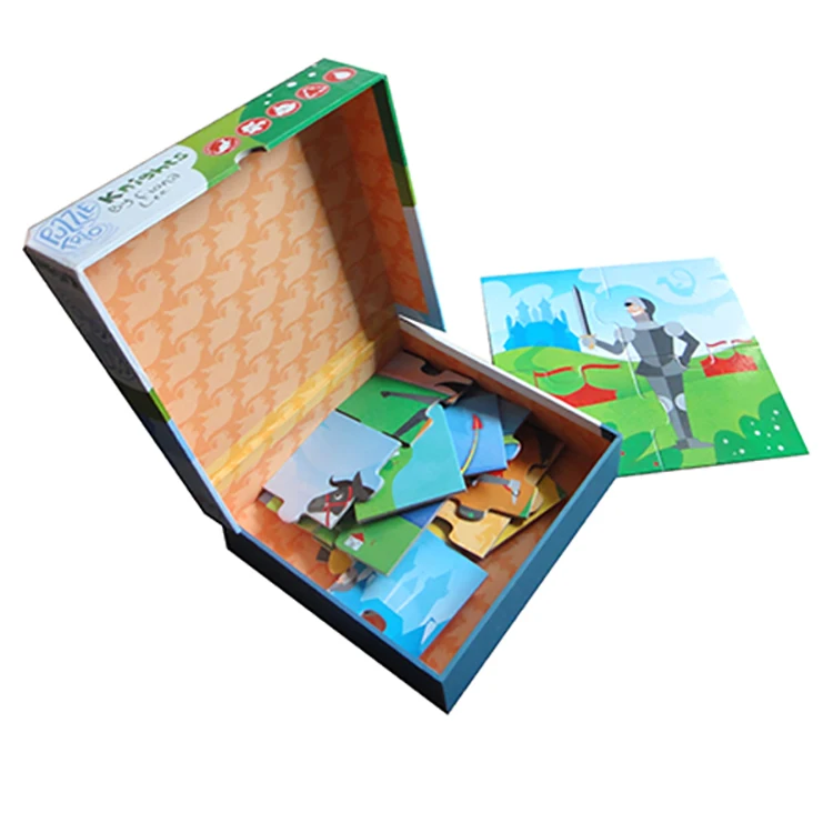 Дети бумага головоломки детские игрушки головоломка куски