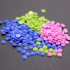 Round drill colorful