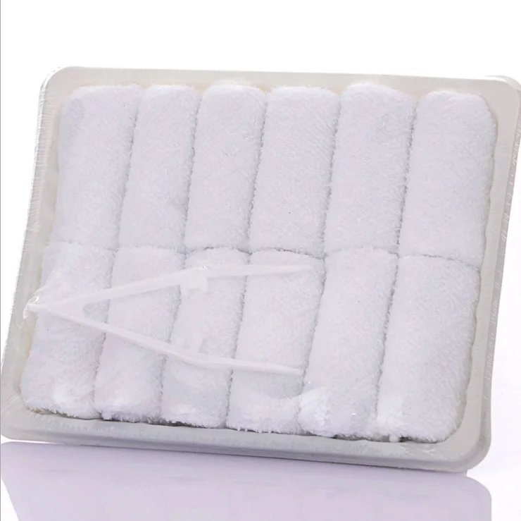 airplane cotton white pallet towel