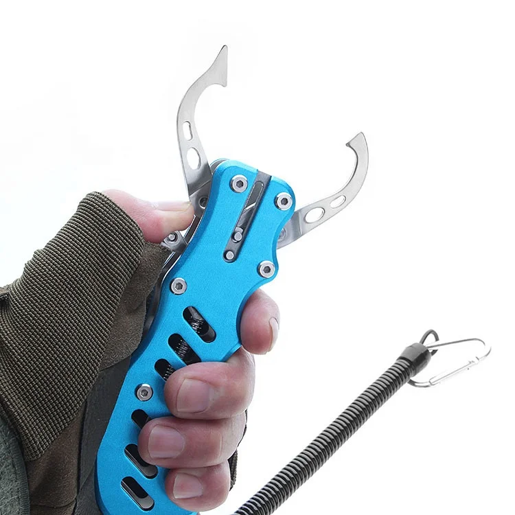 Рыболовные плоскогубцы с ЧПУ челюсти Нескользящая ручка катушки талреп Качество рыболовные инструменты прочный легкий алюминиевый WBL-805 17