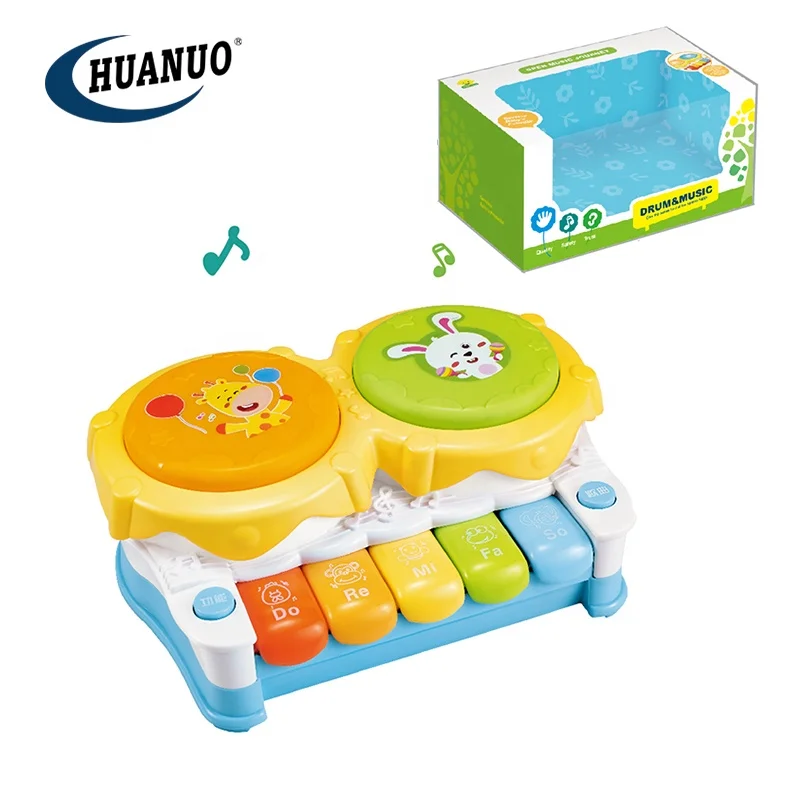 Early Education Amusement Park Keyboard Musical Baby Piano Animal Toy for Sale