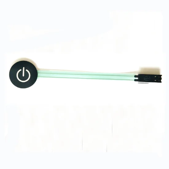 19mm Diameter  circle One power push button switches on off membrane switch keypads