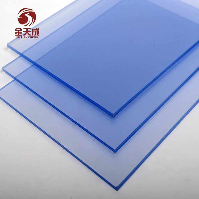 sapphire blue clear pvc sheet rigid