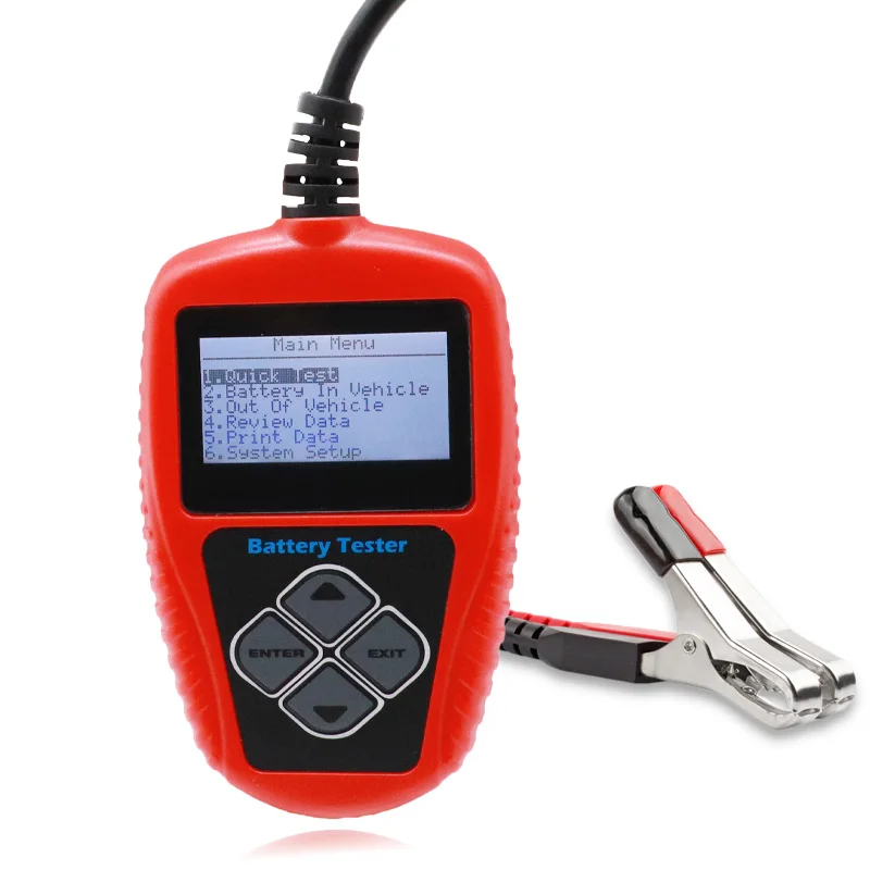 Digital Battery Tester Battery Tester Ba101 12V Automotive LeadAcid