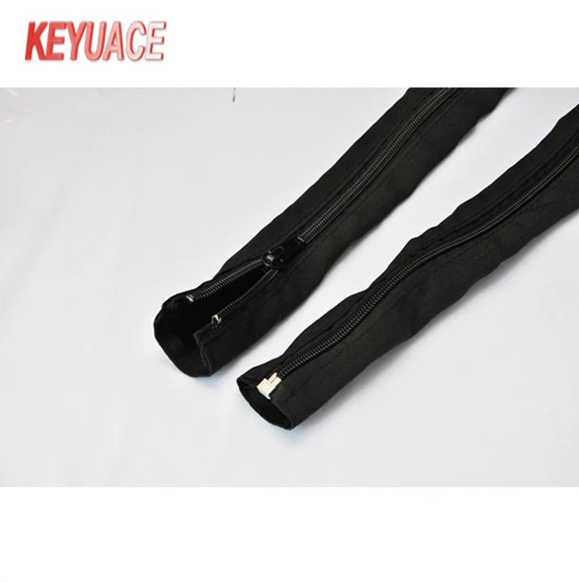 Negro Expandible poliéster trenzado Sleeving 10 mm para los cables