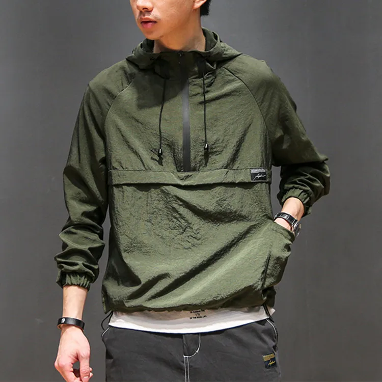 Nylon pullover