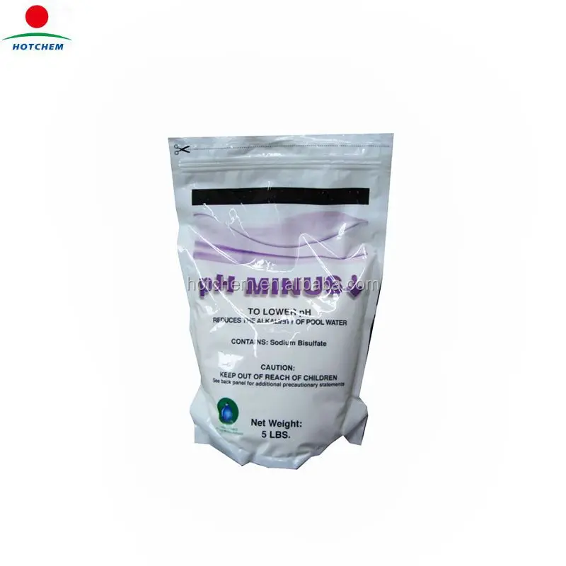
 Химикат pH для бассейна минус бисульфат натрия  