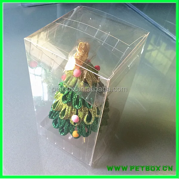 Cone Shaped Favor Plastic Fancy Transparent Gift Box clear