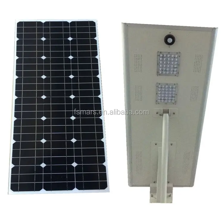 Водонепроницаемый высокая яркость открытый Интегрированный Солнечный светодиодные светильники на солнечных батареях все в