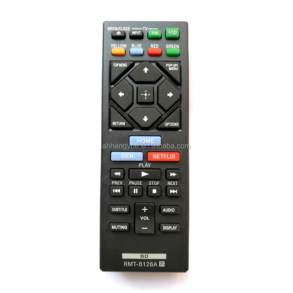 Tv Remote Control Codes Universal Remote Control For Sony Rmt B126a Blu Ray Dvd Player Universal Led Tv Remote Control Buy Universal Remote Control Tv Remote Control Codes Universal Led Tv Remote Control Product