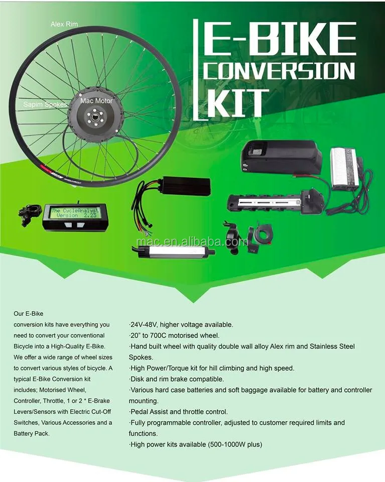 green pedal hub motor