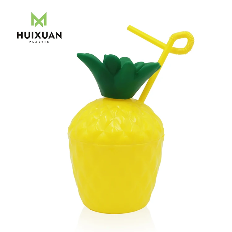 
 Новинка 2020, креативные пластиковые чашки в форме ананаса, оптом  