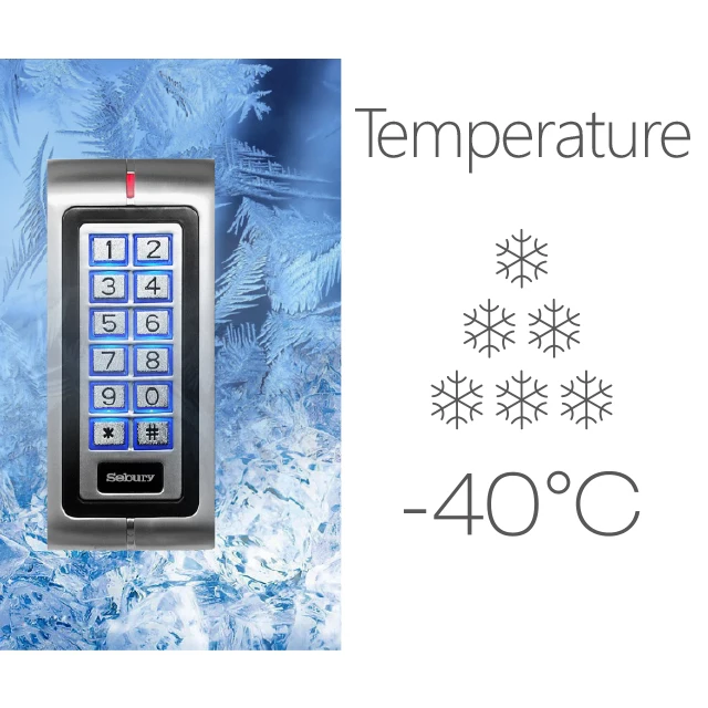 Sebury металлическая клавиатура приближения RFID EM кардридер 125 кГц реле Автономный контроль