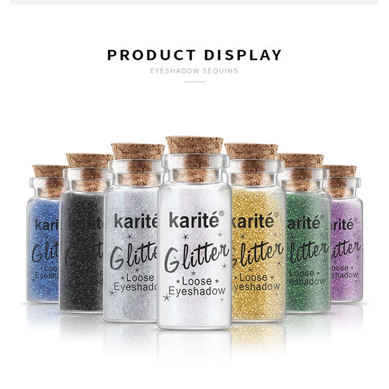 Глаза длительное радужные блестящие макияжа 12 видов цветов водонепроницаемый блеск Свободные Тени для век