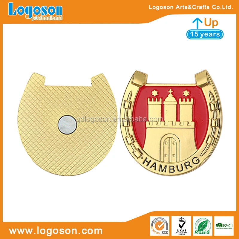 Magnete Helgoland 3D In Cristallo – Souvenir Originale Da Germania Per Frigorifero, Regalo Turistico 5x5 Cm