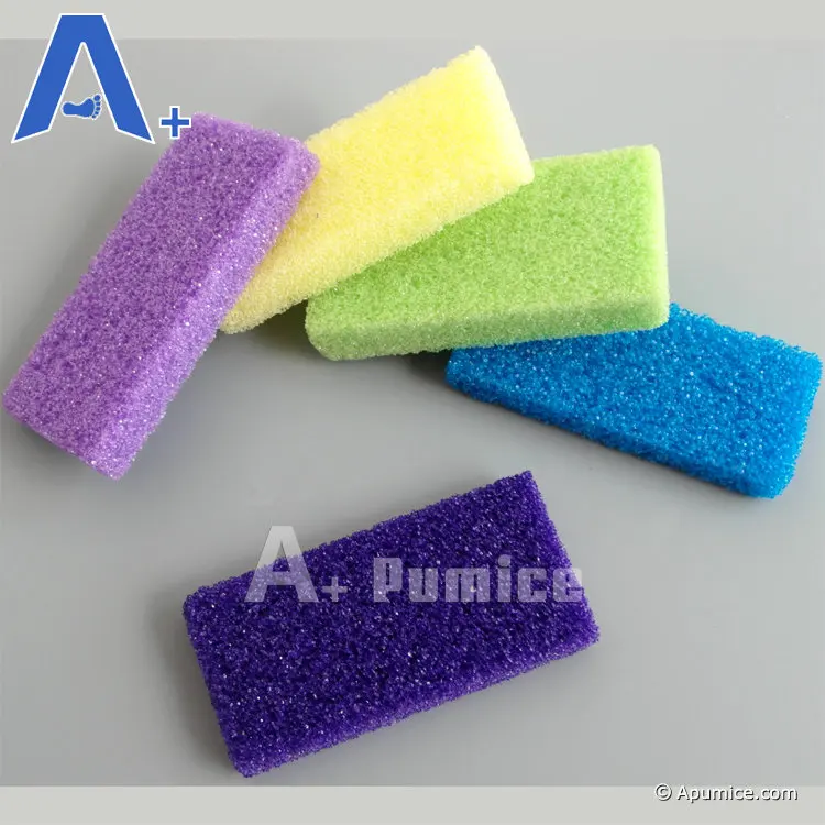 Wholesale Free Sample Disposable Mini Sponge Pumice Pad Stone Foot