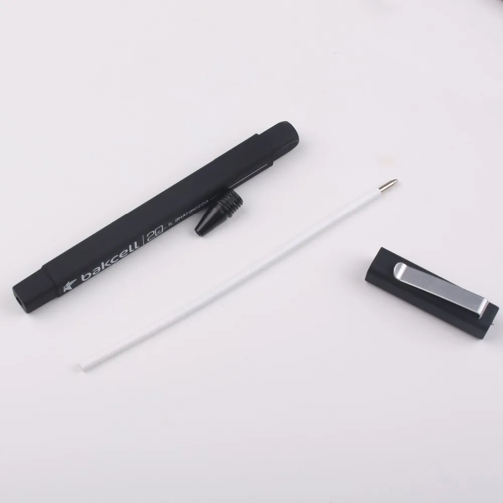 Фирменные высококачественные матовые черные печатные ручки для шариковых ручек с логотипом