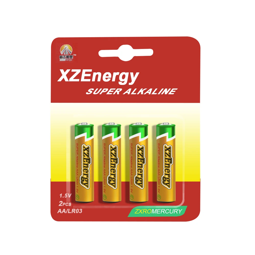 Wholesale XZ Energy No 7 AAA Alkaline Batteries - Reliable 1.5V