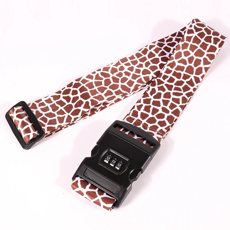 Custom Suitcase Bag Adjustable Polyester/nylon Tsa Lock Scale Luggage