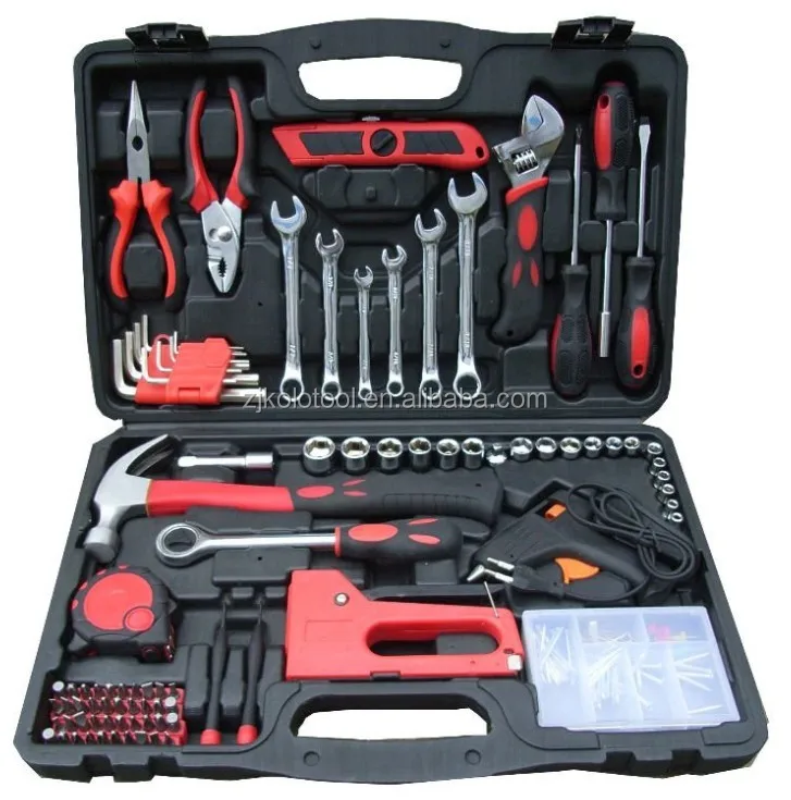 tool box with drill