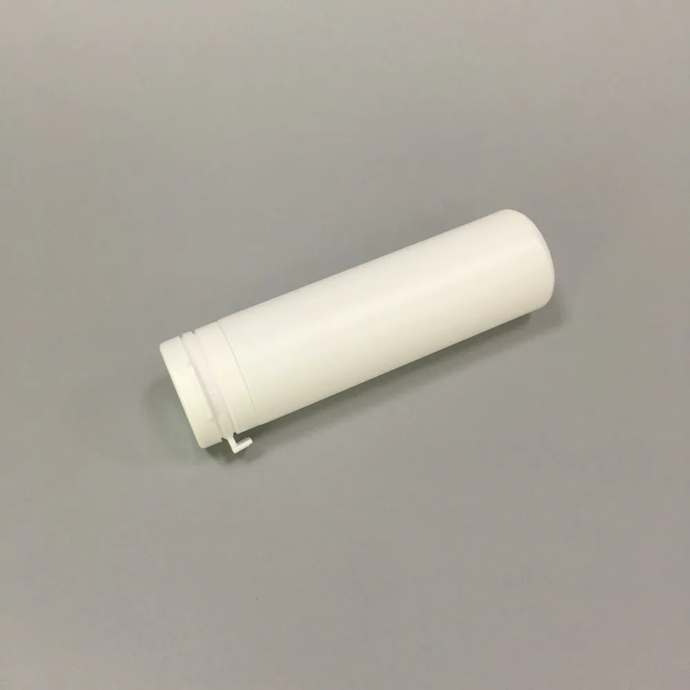 60ml HDPE White Plastic Bottle with Tearing Pop up Lids for Candy or Chewing Gum