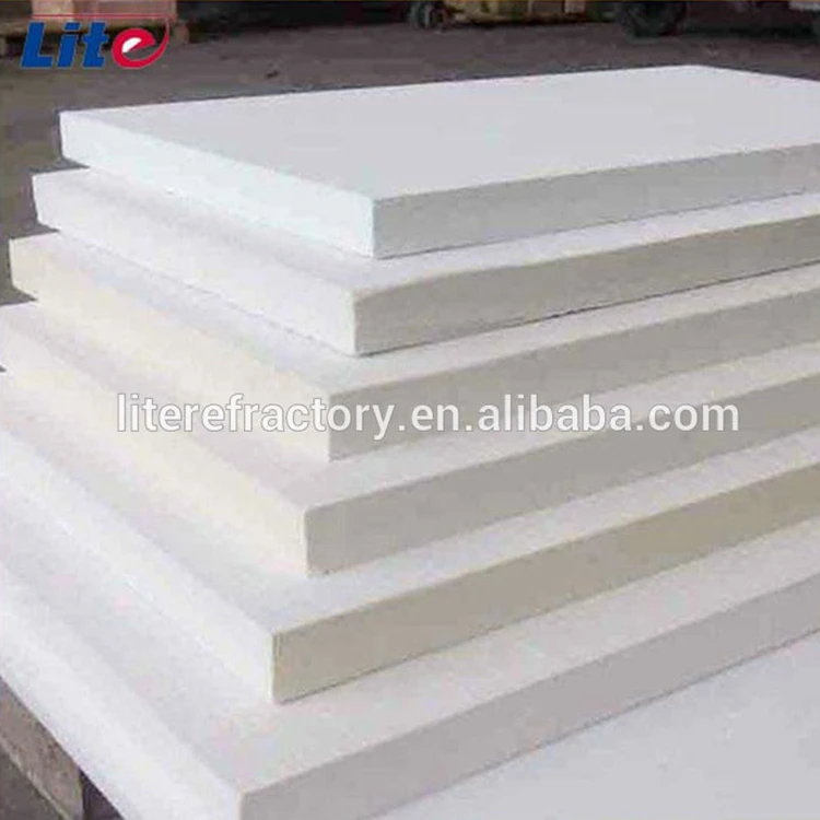 High Temperature Thermal Insulation Alumina Silicate Fire Board for Wood Stove and Fireplaces