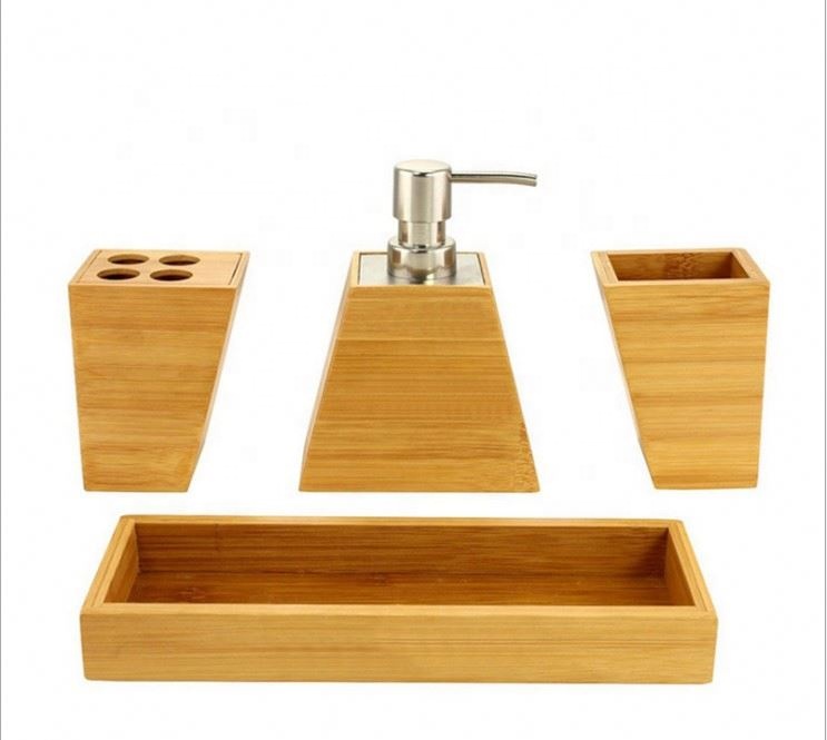 
Прямая поставка с завода, бамбуковый комплект для ванной комнаты, высококачественный комплект для ванной комнаты, Профессиональный индивидуальный набор для автомойки 
