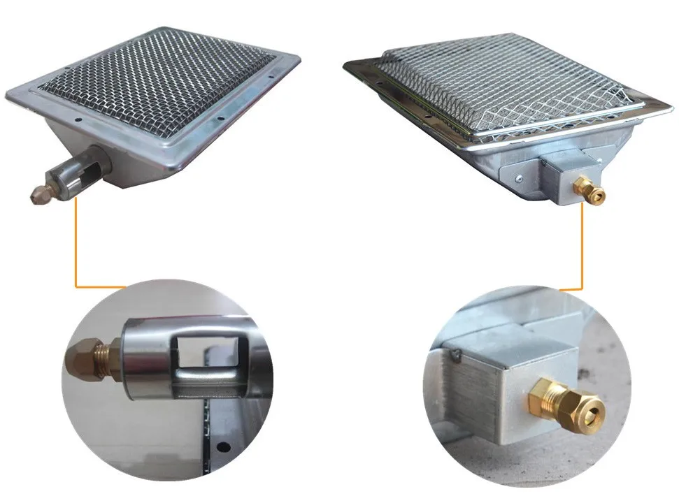 Factory Sales Turkey Infrared Gas Chicken Shawarma Machine Burner Heater for Turkey HD220