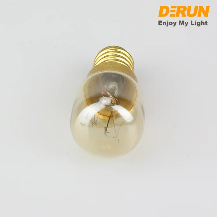 GMY E14 Oven Bulbs 15W 230V for Oven and Microwave Oven Applications 300 Degree C Heat Tolerant Light Bulbs 4 Pack