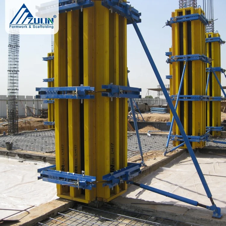 ZULIN Steel Shuttering Formwork Plates System for Concrete Wall and Column Slab Pouring