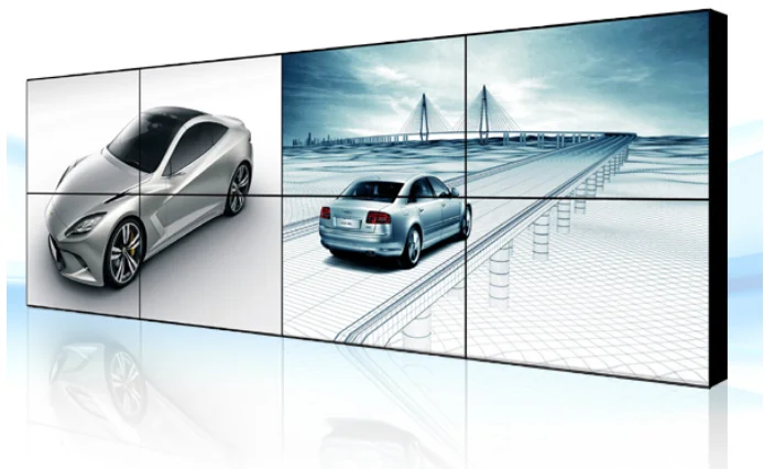 С Samsung LED дисплей HD 3x3 LCD DID ВИДЕОСТЕНА стенки 46 дюймов 5.3mm бесшовных ТV стены