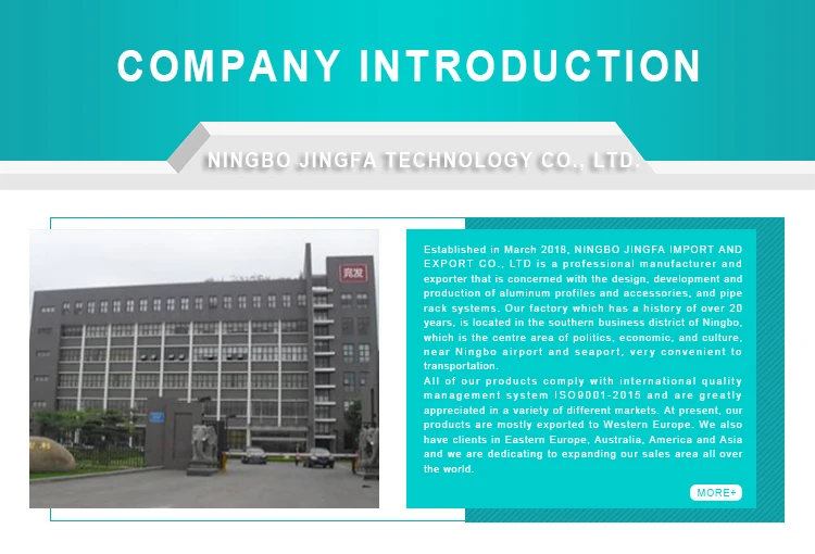 Aluminum connecting parts production capabilities