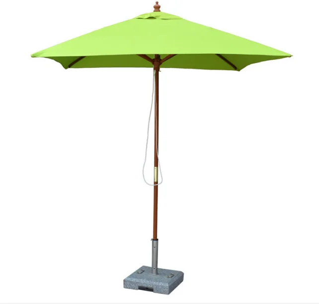 satire Okkernoot explosie 2.7m Wooden Patio Garden Umbrella Sun Shade Outdoor Cafe Beach Parasol  Canopy 8 Ribs 38mm Pole W/ Air Vent 220g Polyester - Buy Wooden Beach  Parasol,Wooden Garden Umbrella,Wooden Cafe Parasol Product on