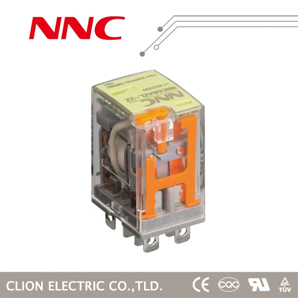 NNC Clion NNC68A LY2 10A 8Pin Votage Relay 24V General Purpose Relay Jqx-13f Electromagnetic Relay Coil 220vac