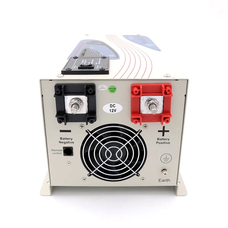 Low Frequency Pure Sine Wave Power Inverter 3000W DC 24V to AC 220V with Charger for Battery