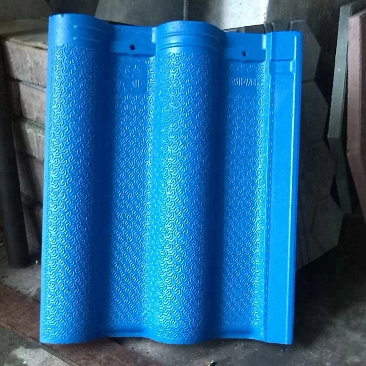 High Hydraulic Transmission System Strength Waterproof Produce Patterned Concrete Roof Tile Press Machine