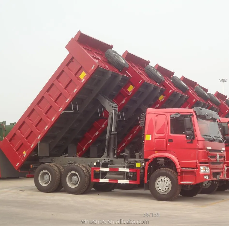 Sinotruk Price in Ethiopia HOWO A7 Dump Truck Tipper Truck for Sale