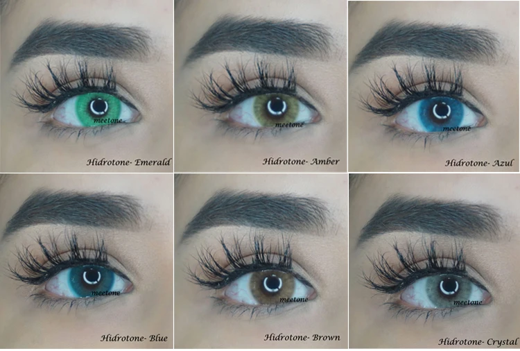 Meetone Hidrotone 18 Colors Natural Color Contact Lens
