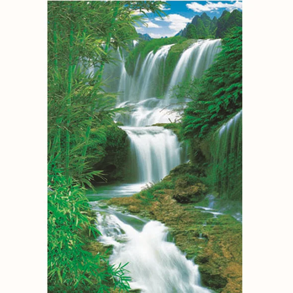 美しい自然の滝風景アート絵画 Buy 自然風景アートの絵画 自然景観アート紙絵 自然景観アート家の装飾のため Product On Alibaba Com