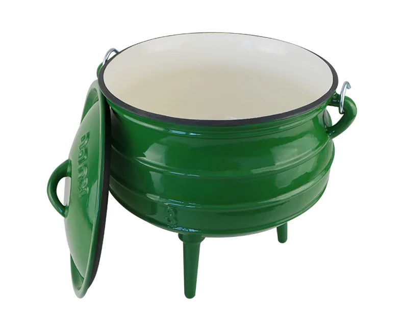 Wholesale Preseasoned round diameter 25-40cm cast iron dutch oven soup pot  factory and suppliers