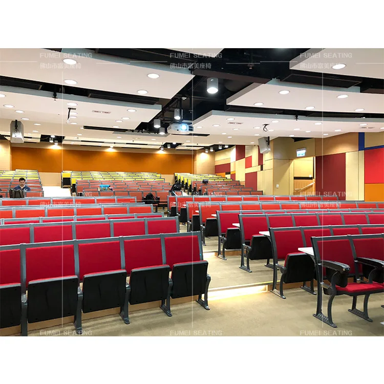 Lecture Hall Chair University Furniture School Fixed College School  Furniture Classroom Desk